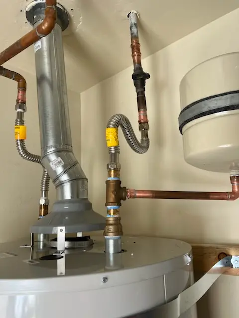 Water heater installation and plumbing repair in Central Point